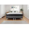 Image de Ensemble Matelas Sommier 200x200 cm - 2 Sommiers Gris - Vitalspring