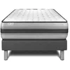 Image de Ensemble Matelas Sommier 90x190 cm - Sommier Gris (déjà monté) - Vitalpower Recover Gris
