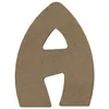 Image de Lettre majuscule A en bois MDF à décorer - 8 cm