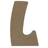 Image de Lettre majuscule L en bois MDF à décorer - 8 cm