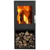 Image de Poêle à bois - SUPRA - JACCO BÛCHER - Acier - 5kW - Étanche - Bûcher intégré