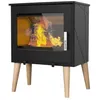 Image de Poêle à bois USKO 8.7KW en fonte - étanche - eco design