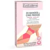 Image de EVOLUDERM - 20 Bandes Dépilatoires de Cire Froide - Visage & Maillot - Ingrédients dOrigine Naturelle