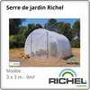 Image de Serre maraichère - RICHEL - 9 m² - Polyéthylène doublé et traité