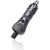 Image de Prise Allume Cigare - Universel - 12 Volts - Fusible 7A - Noir - Remplacement