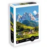 Image de Puzzle - SENTOSPHERE - Calypto - 1000 pièces - Les Dolomites - Italie - Toucher soyeux - Dès 9 ans