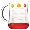Image de Pichet mesureur 1 L RougeTransparent