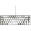 Image de Clavier Gamer filaire - THE G-LAB - KEYZ-HYDRO-WG/FR - 60% format compact - AZERTY - Rétroéclairé - Gris/Blanc