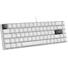 Image de Clavier Gamer - The G-Lab - KEYZ HYDROGEN - 60% Format Compact - Touches noir - Filaire -BLANC