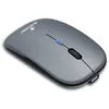 Image de Souris - Sans fil - BLUESTORK - M-WL-OFF105 - Silencieuse - Bluetooth ou dongle 24 GHz - Gris/Noir