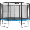 Image de Trampoline de jardin - KANGUI - PUNCHI ATOLL 430 - Ø426 cm - Filet de sécurité - Structure acier galvanisé