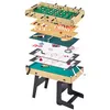 Image de Table multi jeux pliable 16 en 1 - Baby-foot ping pong Billard bowling palets...
