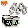 Image de Spot LED encastrable orientable - LAMPESECOENERGIE - lot de 30 - 5W - blanc neutre