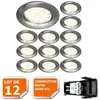Image de Spot LED encastrable orientable - LAMPESECOENERGIE - Gris - 5W - GU10 - Intérieur
