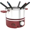 Image de Service à fondue - LITTLE BALANCE - 8962 - 6 personnes - Inox - Motif piment