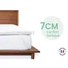 Image de Surmatelas Ferme 7cm 80x200 - MELLO - Fabriqué en France
