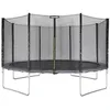 Image de Trampoline rond Ø 430cm gris avec son filet de protection - Vénus - Trampoline de jardin 430cm 4m Qualité PRO. Normes EU