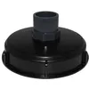 Image de Couvercle diamètre 150 mm avec prise PVC droite 40/50