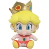 Image de Peluche - TOGETHER PLUS - Baby Peach - 18 cm - Sous licence officielle Nintendo - Multicolore