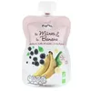 Image de Popote Gourde Les Mûres & La Banane Compote Dès 4/6 Mois Bio 120 g