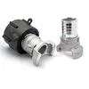 Image de Raccord S60x6 - symétrique Guillemin à verrou DN32 et demi raccord avec douille annelée 35mm-