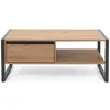 Image de KOTOR - Table basse design industriel avec tiroir