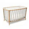 Image de Lit BÃ©bÃ© Ãvolutif Kimi Hazelnut + Matelas - Charlie Crane en occasion ou reconditionné