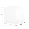Image de Cube LED 40cm décoratif lumineux blanc chaud commande à distance