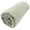 Image de Drap housse - INTEX DECO - 180 x 200 cm - Gaze de coton bio - Vert deau - Extensible