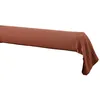 Image de Taie de traversin - GAIA - 85 x 185 cm - Gaze de coton - Coloris Terracotta - Lavable à 40° C