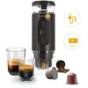 Image de Cafetiere portable HANDPRESSO E-Presso+ 21710 - machine a cafe portable 90 ml USB batterie pour capsules Nespresso ou café moulu