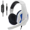 Image de Casque Gamer - WINKOO - Blanc - Filaire - Compatible PS5/PS4/PC/Xbox/Switch