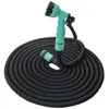 Image de Kit Tuyau extensible de 5 à 15 mètre - Suan - Noir - Idéal pour larrosage de votre jardin