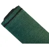 Image de Brise-vue 90% - Vert/noir - 185gr/m² - Boutonnières Vert/Noir 2m x 15m