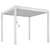 Image de Pergola bioclimatique aluminium blanc Triomphe 3x3 m lames orientables