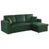 Image de CanapÃ© D'angle Convertible En Velours Vert Anglais 3 Places. Fauteuil D'angle RÃ©versible Coffre en occasion ou reconditionné