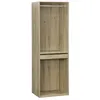Image de Module dressing avec penderie et porte-pantalons. naturel. panneaux stratifiés