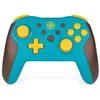 Image de Steelplay Manette sans fil Adventure Bluetooth pour Nintendo Switch - Bleu turquoise & Jaune