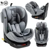 Image de BEBELISSIMO - Siège auto Isofix - pivotant 360 ° - 40-150cm - 0-36kg - i-size - Leto - gris - protections latérales