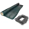 Image de Kit : Toile de paillage 130g/m² verte + agrafes 130g/m² 165m x 100m Vert
