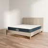 Image de Pack sommier beige à latte et matelas hybride 180x200 épais 26cm - Léa & Jade - Morphea