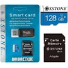 Image de Carte Memoire XSTONE 128 GB Micro SD Class 10 avec Adaptateur et Lecteur Carte Memoire pour telephon/GPS/Tablette/PC