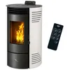 Image de Poêle à granulés étanche Azora 116 kW Blanc Sannover