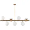 Image de Victoire - Suspension dorée 7 lampes