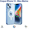 Image de Coque magnétique premium iPhone 13   Bleu Marine Fine & antichoc