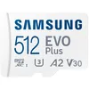 Image de Samsung MicroSDXC 512GB EVO Plus CL10 UHS-I U3 +Adapter MB-MC512KA-EU