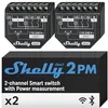 Image de Interrupteur connecté - SHELLY - 2PM Gen3 - 2 Canaux - 16 A - Mesure de consommation électrique