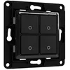 Image de Interrupteur mural - SHELLY - WS4 - 10A - 2500W - Noir