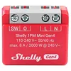 Image de Module dAutomatisation Shelly 1PM Mini Gen4 Rouge