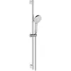 Image de Ensemble de douche - IDEALRAIN EVO - barre 90 cm et douchette ronde 11 cm 3J - Chrome - Ideal Standard